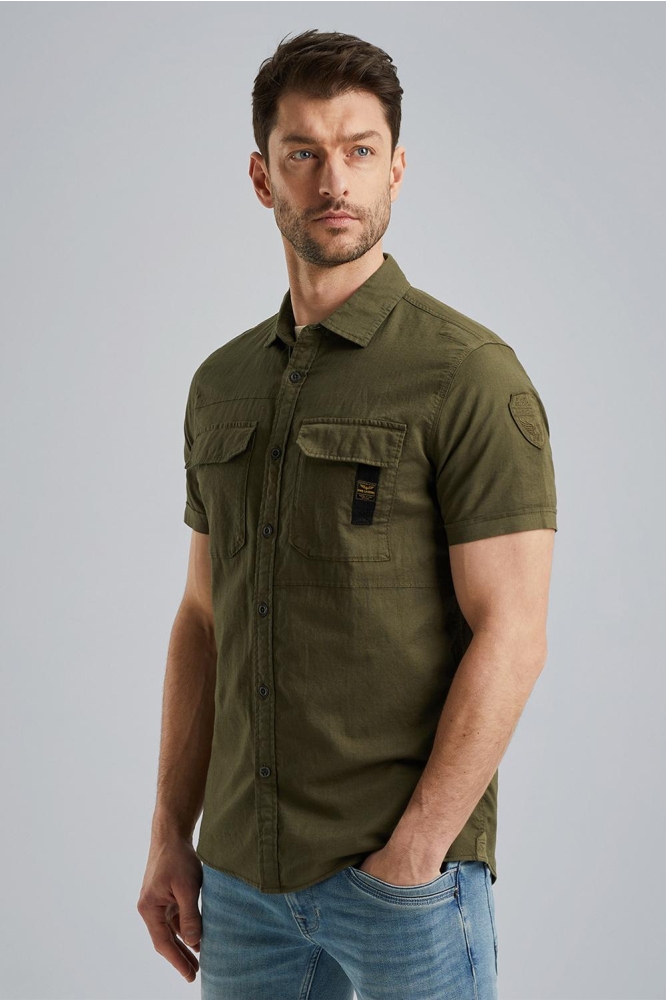 COTTON AND LINEN SHIRT PSIS2405226 6415